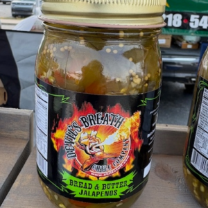 Devil's Breath Bread & Butter Jalapeños